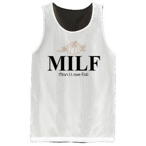 MILF Man I Love Fall October Lover Mesh Reversible Basketball Jersey Tank