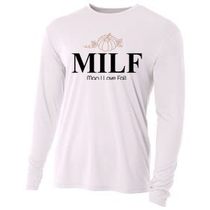 MILF Man I Love Fall October Lover Cooling Performance Long Sleeve Crew