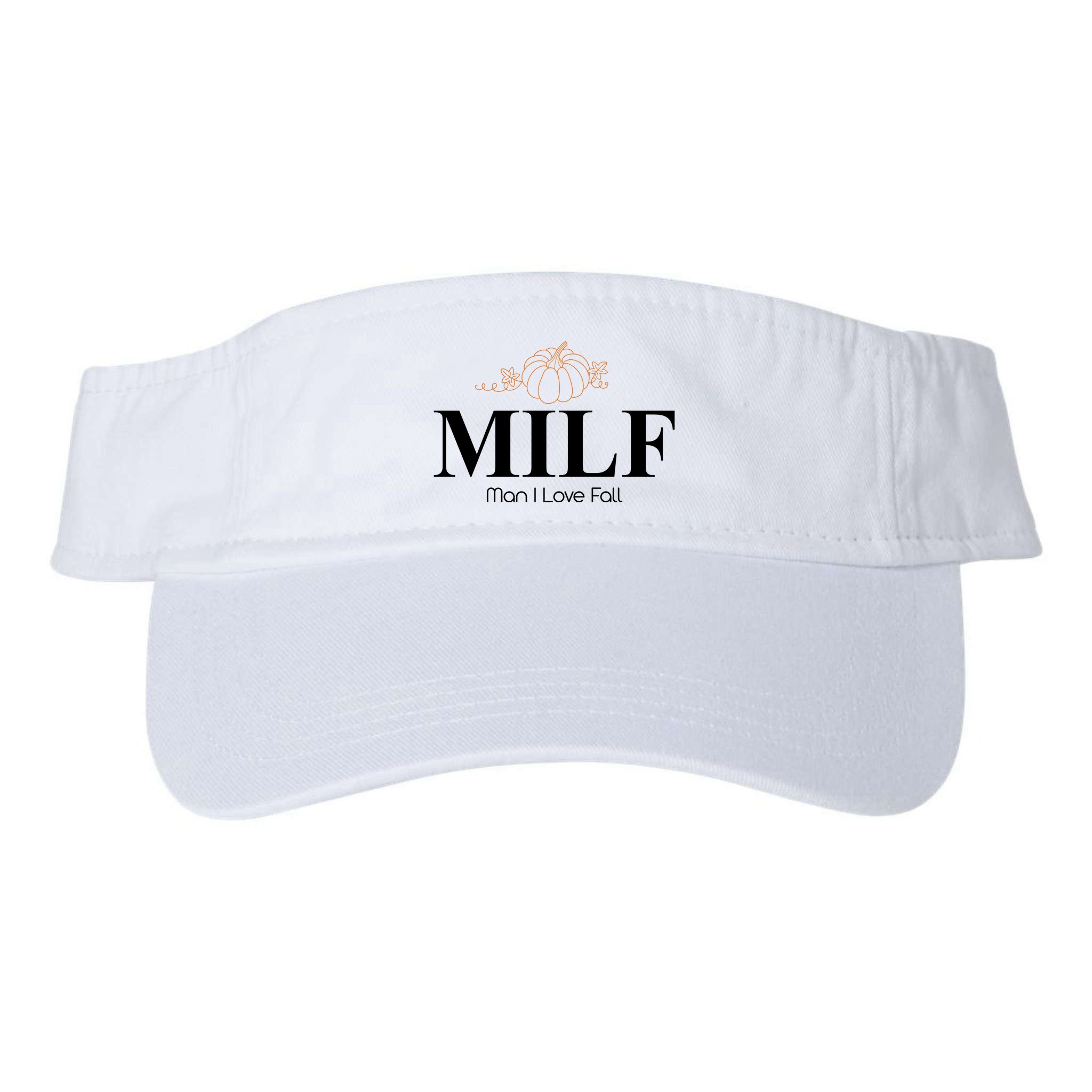 MILF Man I Love Fall October Lover Visor