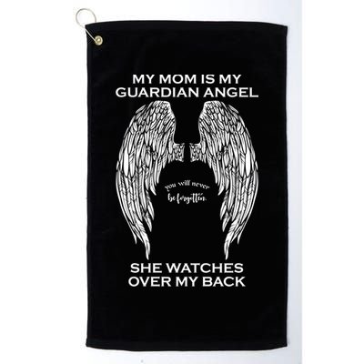 My Mom Is My Guardian Angel Great Gift Golf Towel