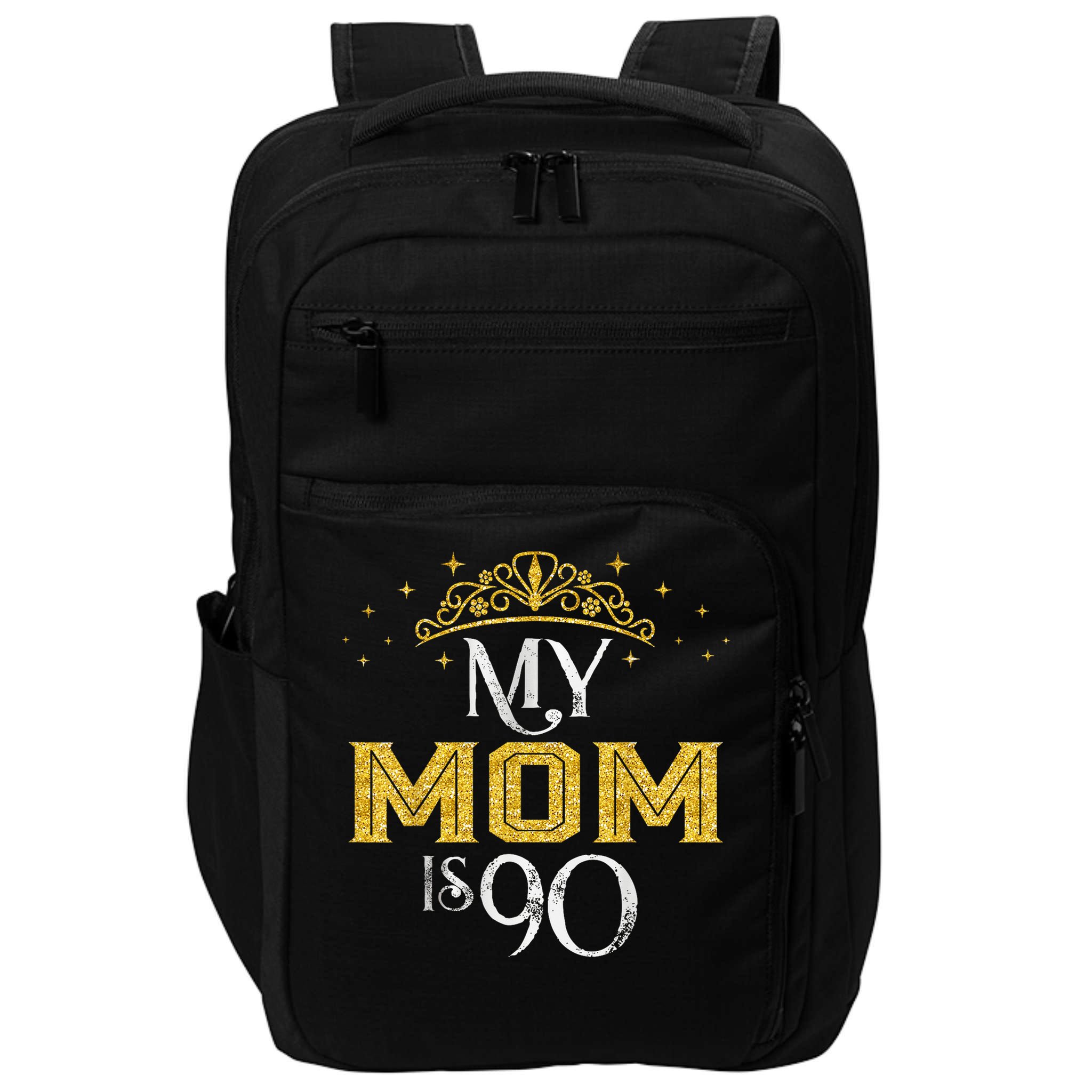 My Mom Is 90 Years Old 1935 90th Birthday For Mom Impact Tech Backpack