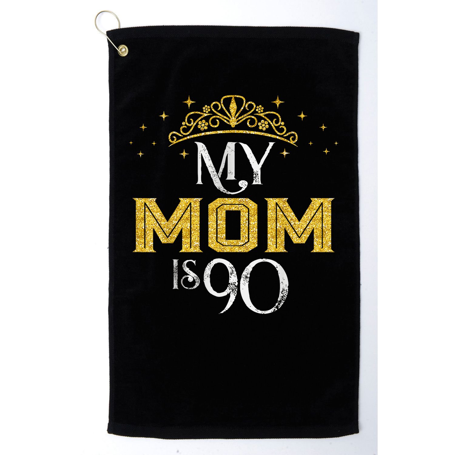 My Mom Is 90 Years Old 1935 90th Birthday For Mom Golf Towel