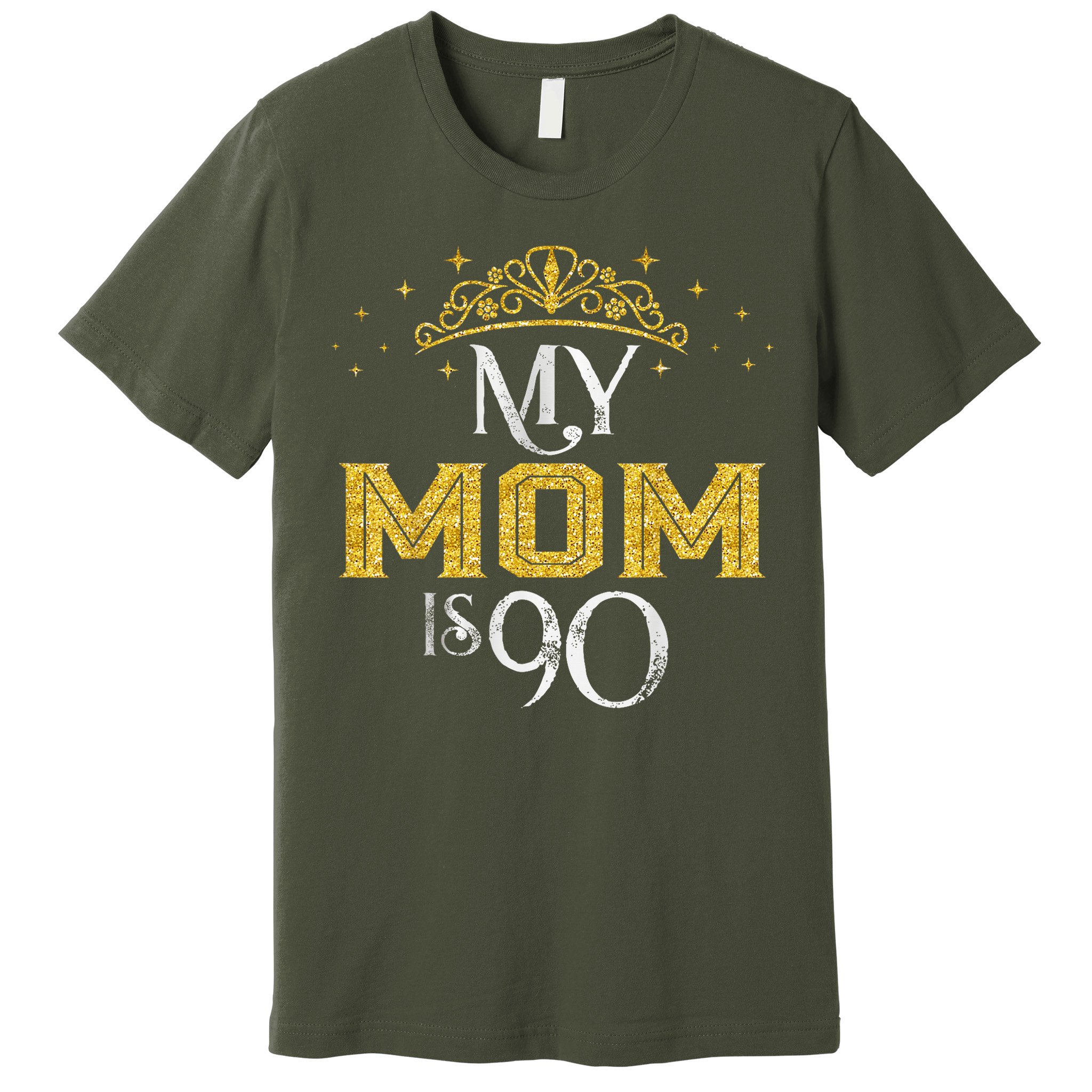 My Mom Is 90 Years Old 1935 90th Birthday For Mom Premium T-Shirt