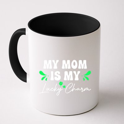 My Mom Is My Lucky Charm Mom Lover St Patricks Day Gift Mug