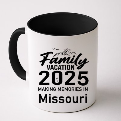 Making Memories In Missouri 2025 Family Vacation Holiday Mug