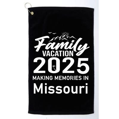 Making Memories In Missouri 2025 Family Vacation Holiday Golf Towel