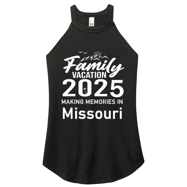 Making Memories In Missouri 2025 Family Vacation Holiday Women's Perfect Tri Rocker Tank