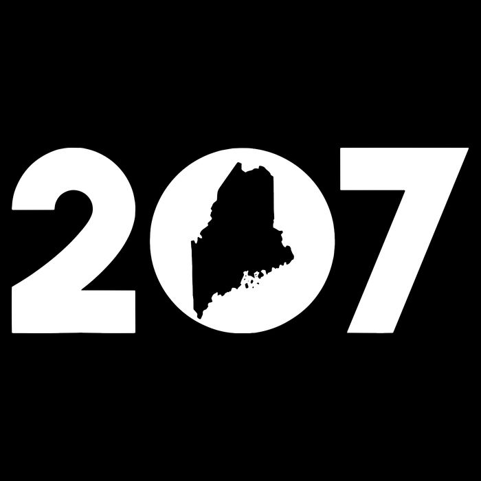 Maine Map Inside The 207 Area Code Maine Me Pride Sustainable Bucket Hat