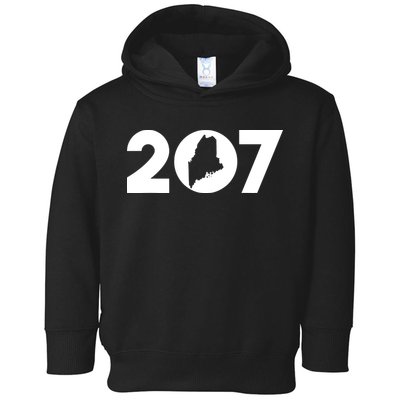Maine Map Inside The 207 Area Code Maine Me Pride Toddler Hoodie