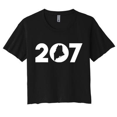 Maine Map Inside The 207 Area Code Maine Me Pride Crop Top