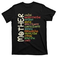 MOTHER Meaning I Love Mom Mothers Day T-Shirt