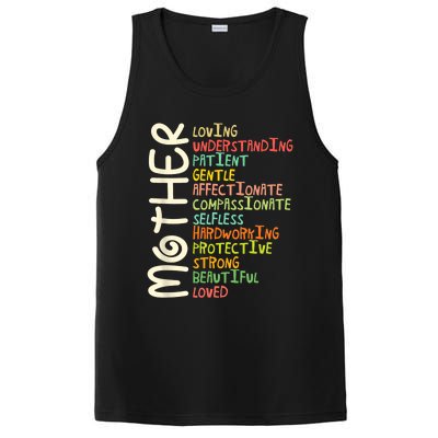 MOTHER Meaning I Love Mom Mothers Day PosiCharge Competitor Tank