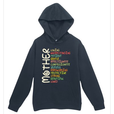 MOTHER Meaning I Love Mom Mothers Day Urban Pullover Hoodie