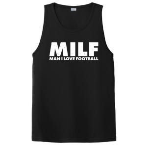 MILF Man I Love Football PosiCharge Competitor Tank