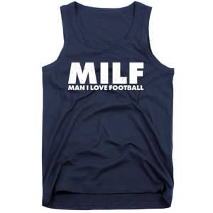 MILF Man I Love Football Tank Top