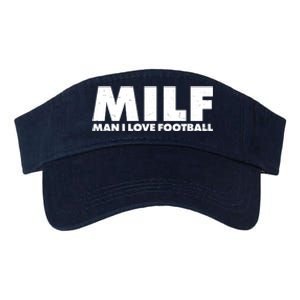 MILF Man I Love Football Valucap Bio-Washed Visor