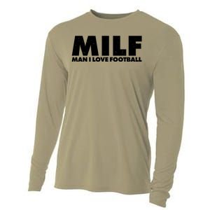 MILF Man I Love Football Cooling Performance Long Sleeve Crew