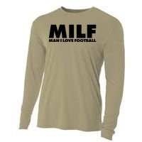 MILF Man I Love Football Cooling Performance Long Sleeve Crew