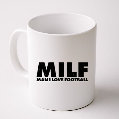 MILF Man I Love Football Coffee Mug