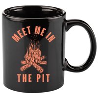 Meet Me In The Pit Campfire 11oz C Handle Ceramic Mug
