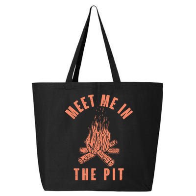 Meet Me In The Pit Campfire 25L Jumbo Tote