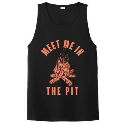Meet Me In The Pit Campfire PosiCharge Competitor Tank
