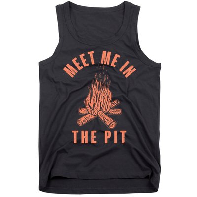 Meet Me In The Pit Campfire Tank Top