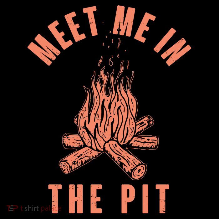 Meet Me In The Pit Campfire Short Acrylic Beanie