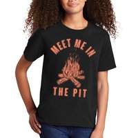 Meet Me In The Pit Campfire Kids T-Shirt