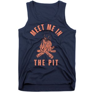 Meet Me In The Pit Campfire Tank Top