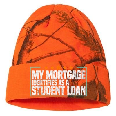 My Mortgage Identifies As A Student Loan College Students Kati Licensed 12" Camo Beanie