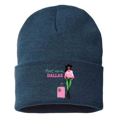 Meet Me In Dallas Sustainable Knit Beanie