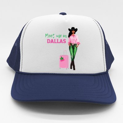 Meet Me In Dallas Trucker Hat