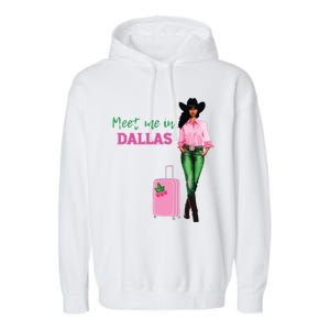 Meet Me In Dallas Garment-Dyed Fleece Hoodie