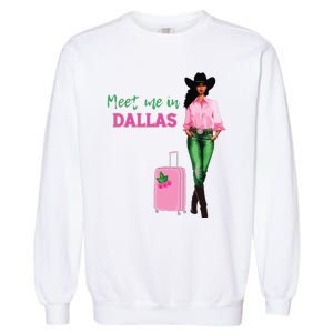 Meet Me In Dallas Garment-Dyed Sweatshirt