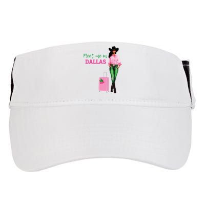 Meet Me In Dallas Adult Drive Performance Visor