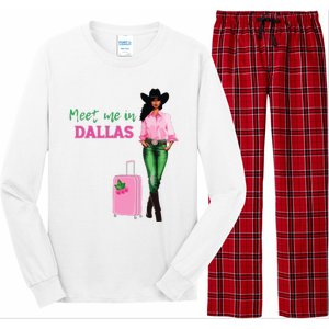 Meet Me In Dallas Long Sleeve Pajama Set