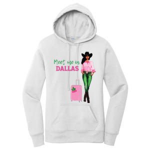 Meet Me In Dallas Women's Pullover Hoodie