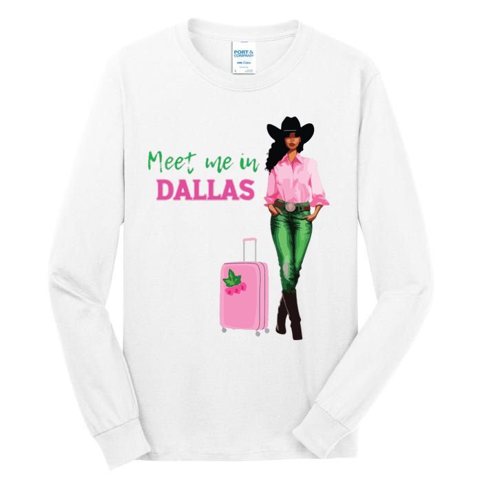 Meet Me In Dallas Tall Long Sleeve T-Shirt