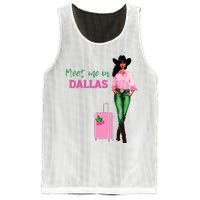 Meet Me In Dallas Mesh Reversible Basketball Jersey Tank