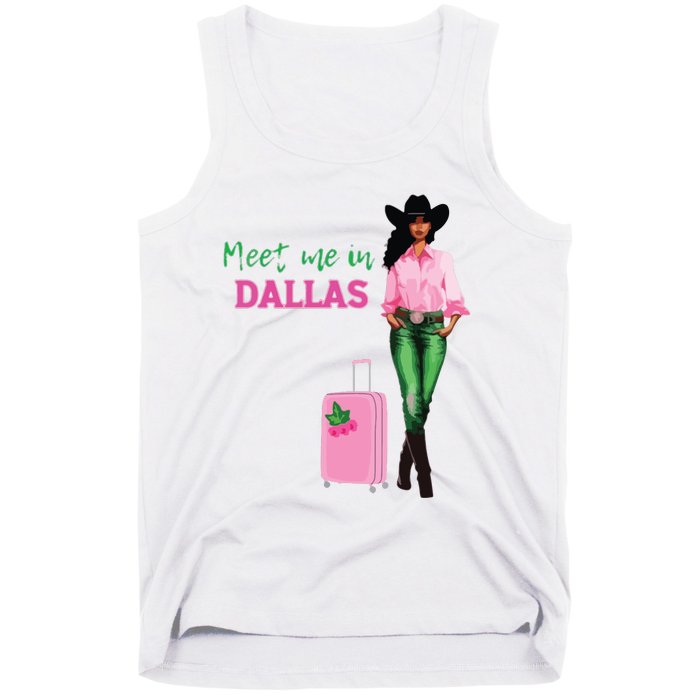 Meet Me In Dallas Tank Top