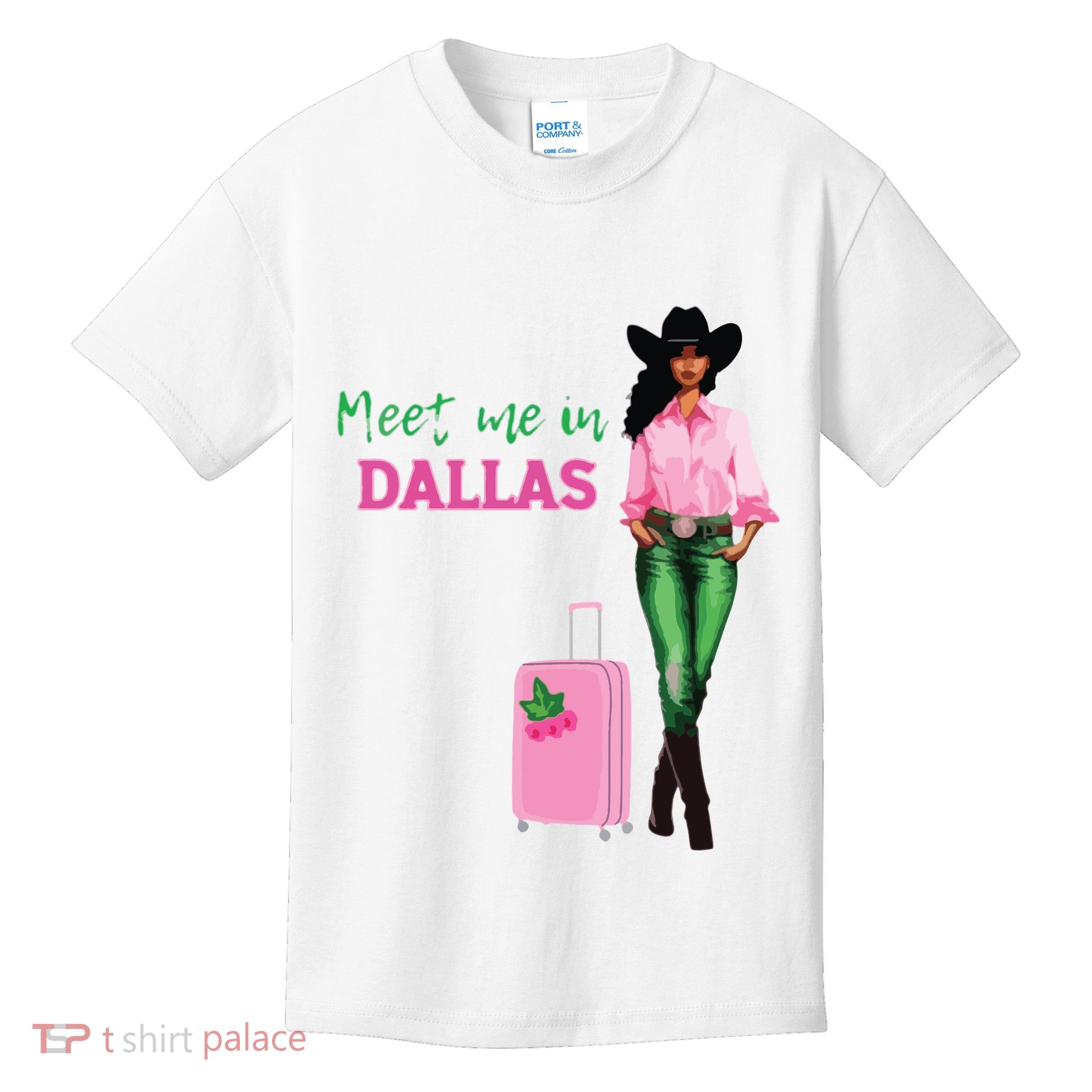 Meet Me In Dallas Kids T-Shirt