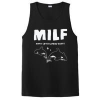 Milf Man I Love Flippin’ Boats PosiCharge Competitor Tank