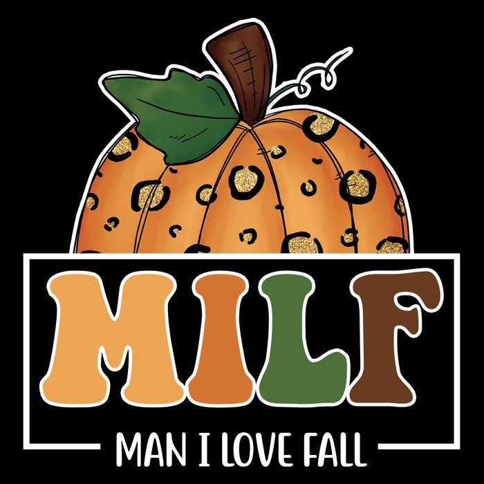 MILF Man I Love Fall Pumpkin Funny Backpack