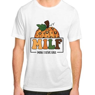 MILF Man I Love Fall Pumpkin Funny Adult ChromaSoft Performance T-Shirt