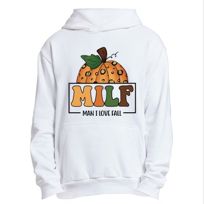 MILF Man I Love Fall Pumpkin Funny Urban Pullover Hoodie