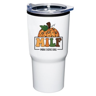 MILF Man I Love Fall Pumpkin Funny Tumbler