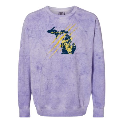 Michigan Colorblast Crewneck Sweatshirt