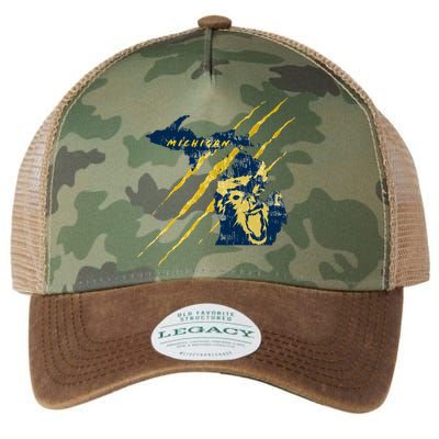 Michigan Legacy Tie Dye Trucker Hat