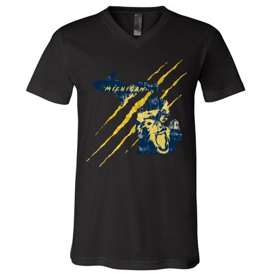 Michigan V-Neck T-Shirt